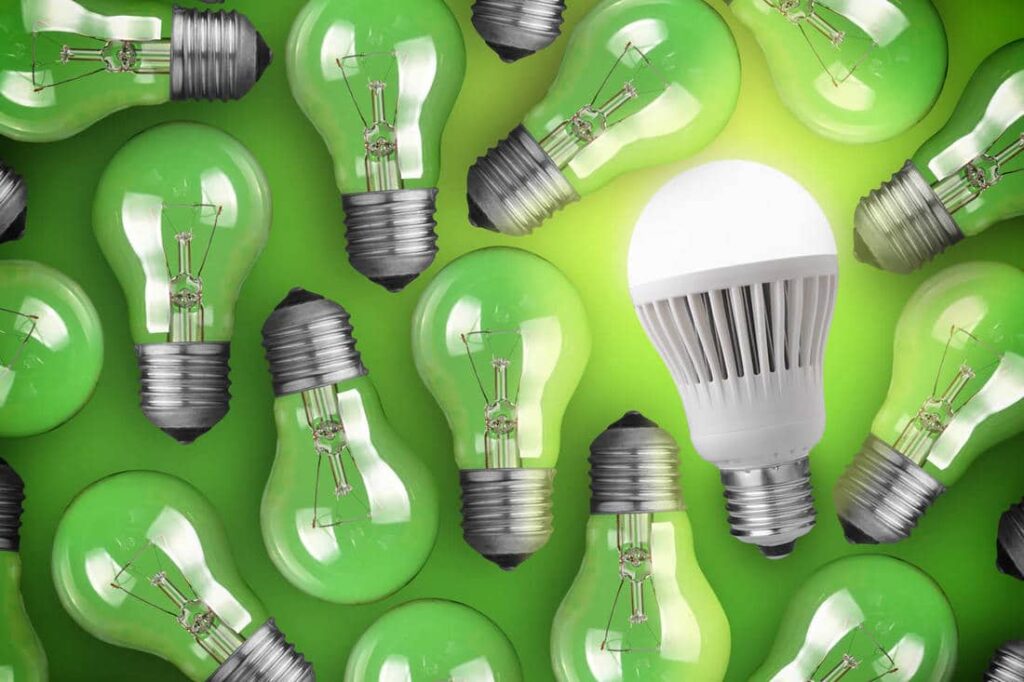 how energy efficient are led lights for sports fields