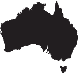 Small map of australia