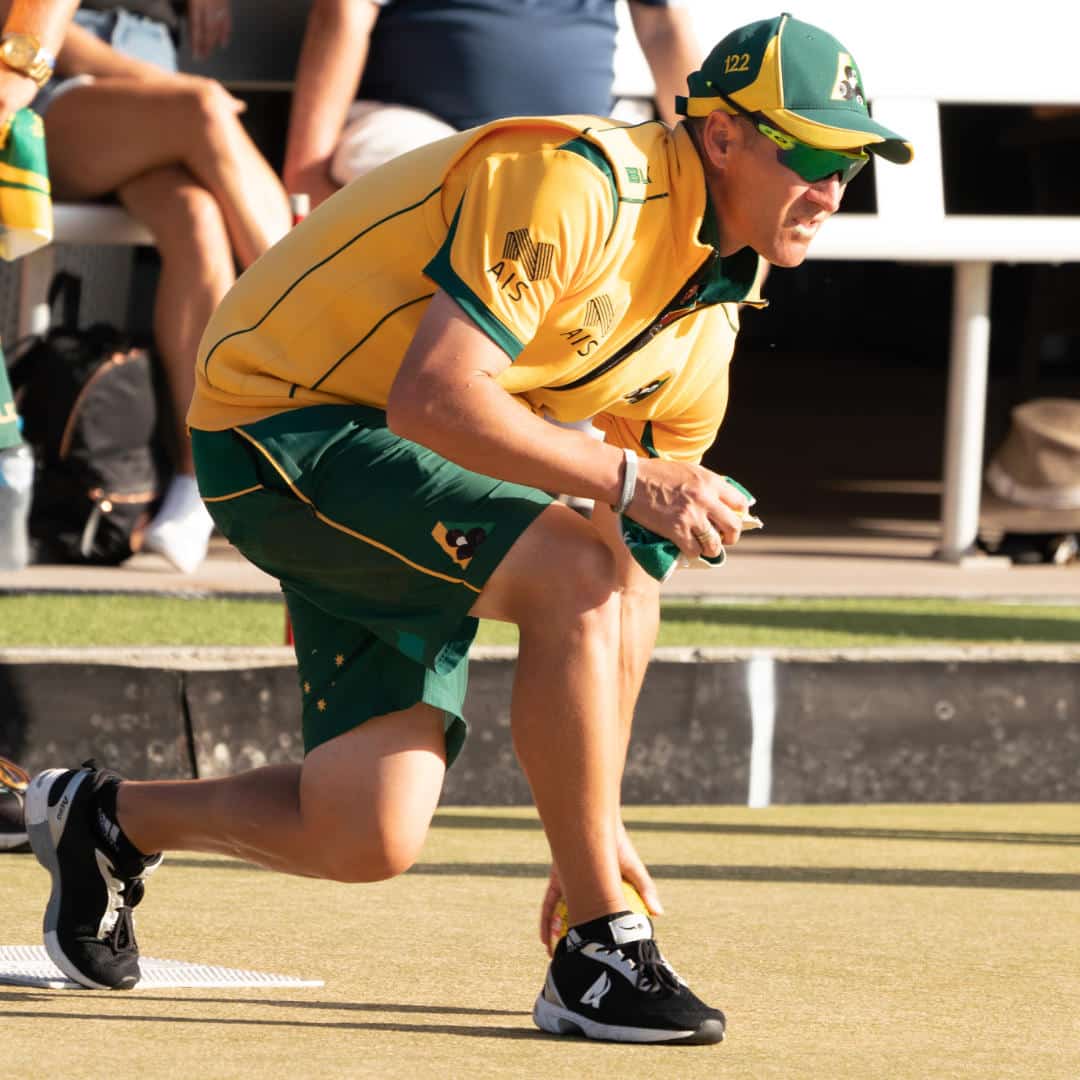 Bowl Australia professional lawn bowler